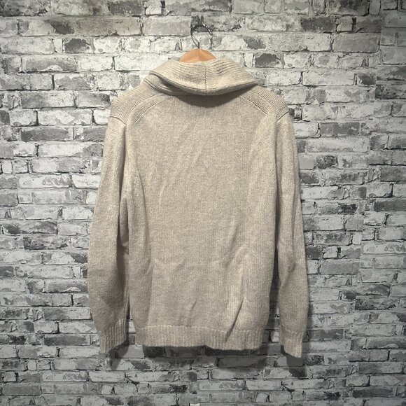 EUC J.Crew Men's Chunky Jersey Cardigan Sweater Size M - Picture 8 of 16